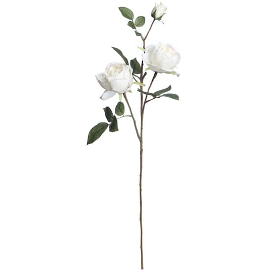 29" White Rose Stem by Ashland®